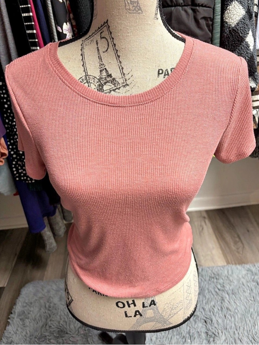 Bozzolo Ribbed Crop Top